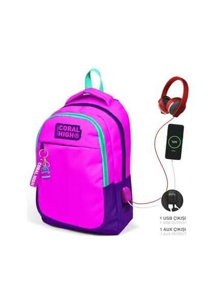 High Sırt Çanta (Usb ve Aux Soketli) modelleri
