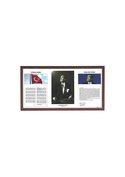 Interpano 50X90 3 Lü Milli Levha Lamine Çerçeve INT-750-5L