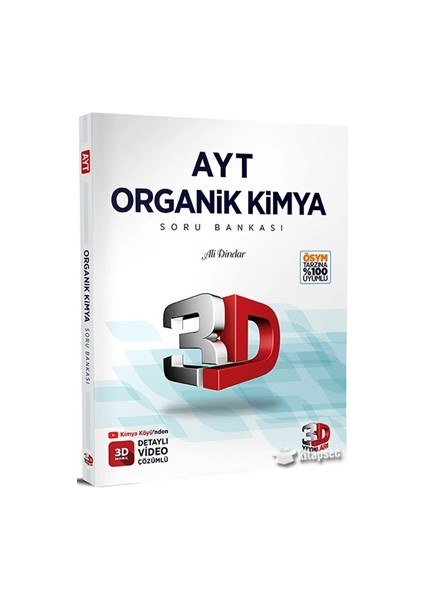 3D Yay.- Ayt Organik Kimya Soru Bankası 2324