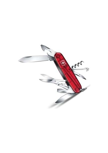 Victorinox Çakı Climber Kırmızı Şeffaf 1.3703.T