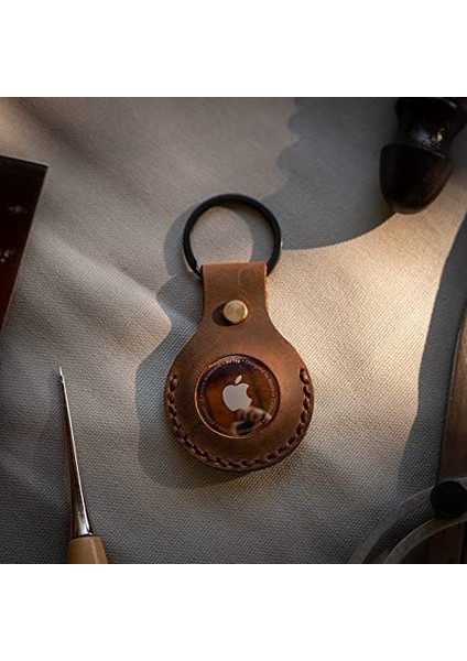 x Design Apple Airtag Anahtarlık Kılıf, Airtag Kılıf, Gerçek Deri Airtag Kılıfı, Airtag Deri Anahtarlık, S Takip Cihazı, Kaliteli Airtag Kılıf, Orijinal Deri Airtag Kılıf (Taba - Açık Kahverengi) modelleri