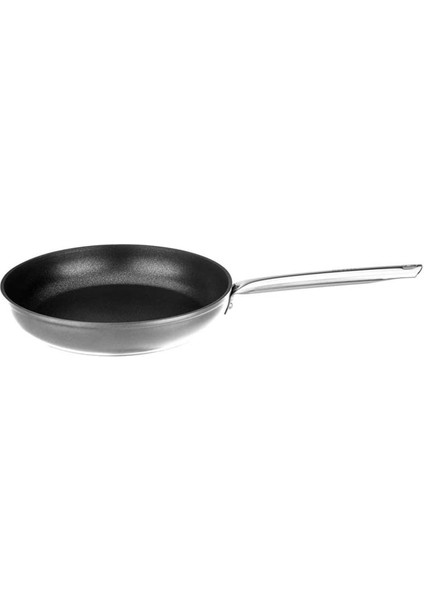 Titanium 20CM Tava, Çelik Sap Metalik Gri