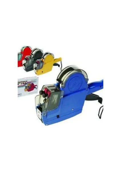 Kraf MX-6600 Çift Kafalı Etiket Makinesi 10 Hane