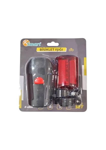 Ksmart K-4506 Ön Arka Set Bisiklet Işığı