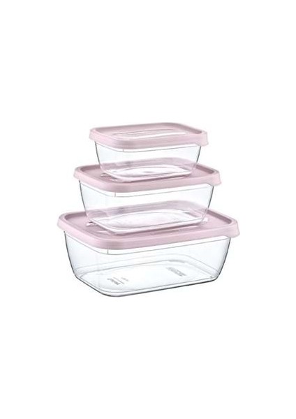 Çankaya 2,900 ML(400 ML+900 ML+1,600 Ml) Saklama Kabı 3"lü 2164