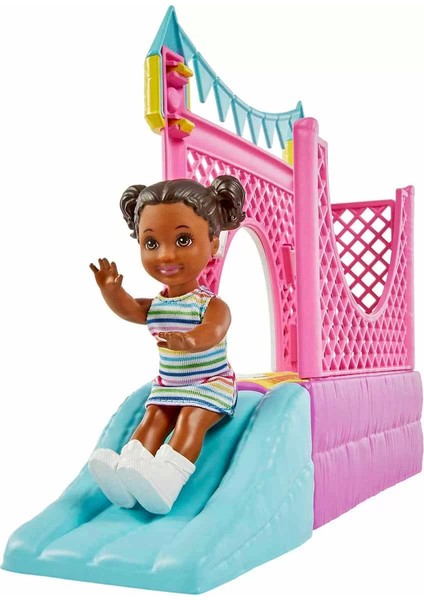 Barbie Bebek Bakıcısı Skipper Oyun Evi Seti HHB67 modelleri
