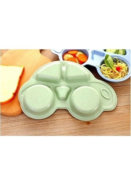 Buffer® Bebekler Için Araba Şeklinde Sevimli Mama Tabağı Çocuk Tabldot