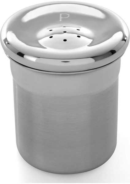 1106212 Tuzluk, Paslanmaz Çelik, Metal, 5 x 5 x 6 cm