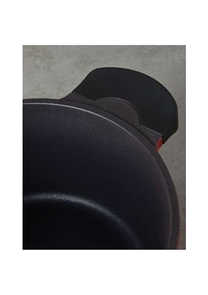 Home Prime Red Love Alüminyum Döküm Derin Tencere 24 cm Kırmızı fiyatları