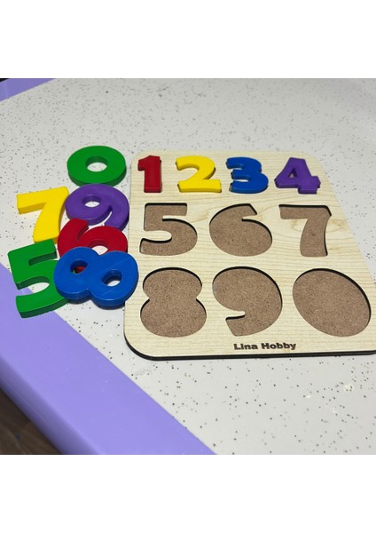 Alfabe ve Rakam Puzzle Ikili Set - Ahşap Tabanlı ve Pla Harf/rakamlar Eğitici Oyuncak fiyatları
