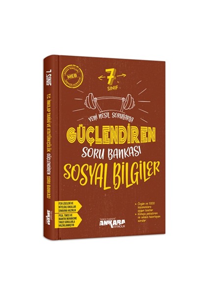Ankara Yay.-7.sınıf Güçlendiren Soru Bankası Sosyal Bilgiler 2025
