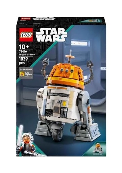 : Ahsoka Chopper (C1-10P) Astromech Droidi 75416-10 Yaş ve Üzeri Çocuklar Için Inşa Edilebilen Yaratıcı Model Yapım Seti (1039 Parça) fiyatları