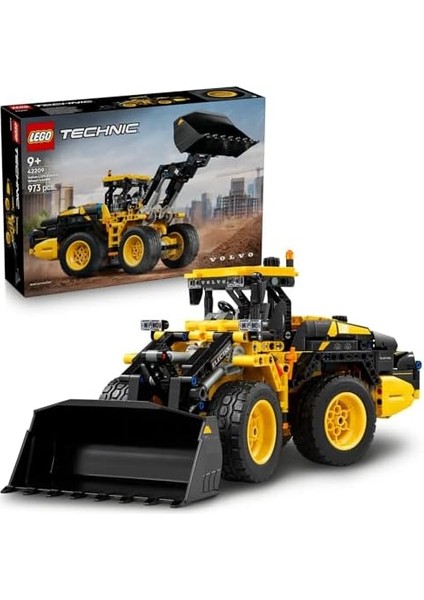 Volvo L120 Electric Tekerlekli Yükleyici 42209-9 Yaş ve Üzeri Inşaat Tutkunu Çocuklar Için Yaratıcı ve Eğitici Oyuncak Yapım Seti, Doğum Günü Hediyesi (973 Parça) modelleri