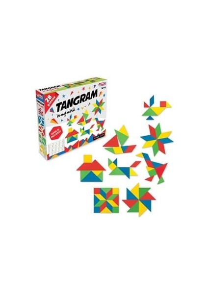 Dede 28 Parça Tangram Kutulu 03698