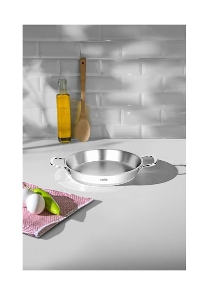 Silver Çelik Italyan Omlet Sahan 20 cm Kapaksız fiyatları