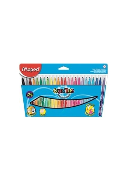 Maped Color'peps Keçeli Kalem 24 Lü 845022