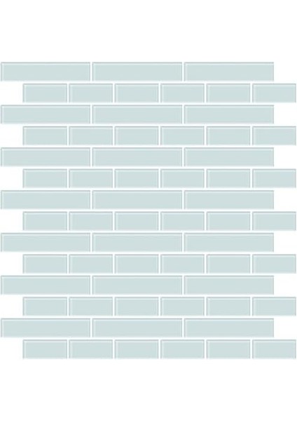 NH2361 Sea Glass Tabakalar ve Sürücü Düet Fayans, Mavi modelleri