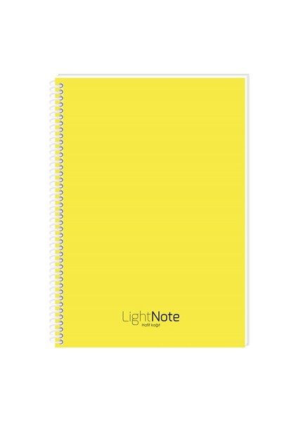 Keskin Color Light Note A4 Pp Kapak Defter (Hafif Kağıt ) Kareli 80 Yp 320222-99