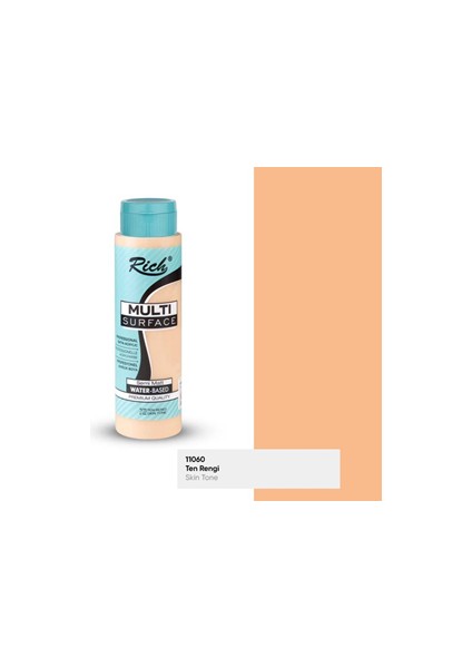 Rich 500 cc Multı Surface Akrilik Boya 11060 Ten Rengi