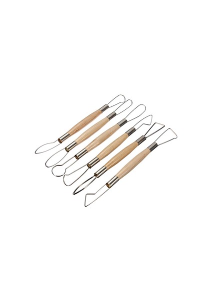 Lutart Çift Yönlü Dip Alma Modelaj Seti 6"lı LSR-15220