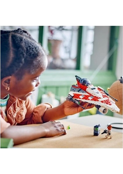 Jedi Bob Un Starfighter I 75388-8 Yaş ve Üzeri Sevenler Için Inşa Edilebilen Oyuncak Starship Yapım Seti (305 Parça) modelleri