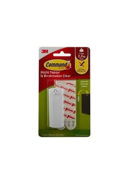 3m Command Çerçeve Askı Bandı Aparatlı 17040