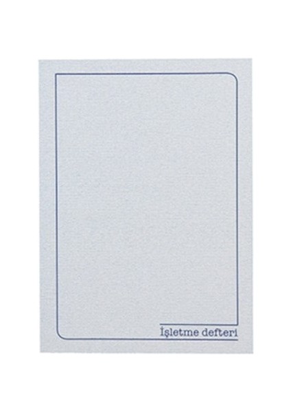 Altınyıldız 48 Yp Işletme Defteri Kromo Kapak 01055
