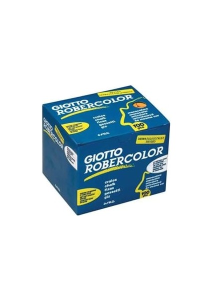 Robercolor Tebeşir Yuvarlak Mavi 100"LÜ 539605