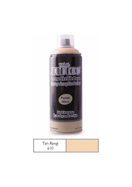 Artdeco 400 ml Sprey Boya Ten Rengi 400-610