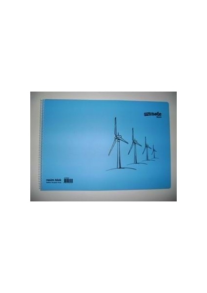 Mopak 35X50 Pp Kapak Spiralli Resim Defteri 30 Yp 40060070011