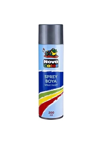 Nova Color 200 ml Sprey Boya Gri NC-810