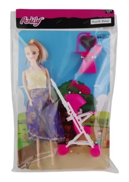 Oydaş Anlily Poşette Pusetli Bebek 2297