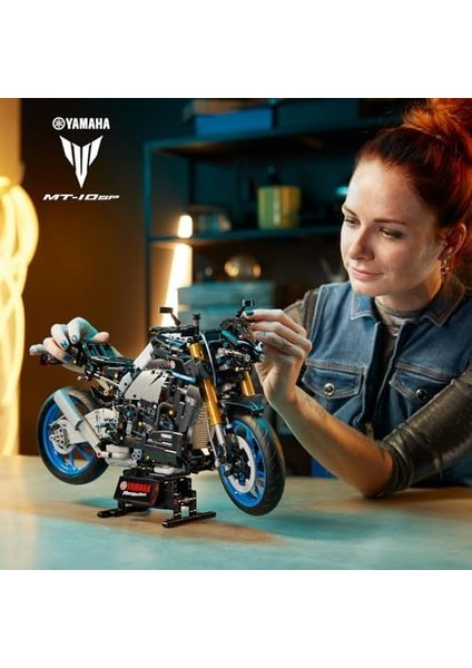 Yamaha Mt-10 Sp 42159 - Motosiklet Meraklısı Yetişkinler Için Gerçekçi Detaylı Model, Yaratıcı ve Dekoratif Hediye Fikri (1478 Parça) modelleri