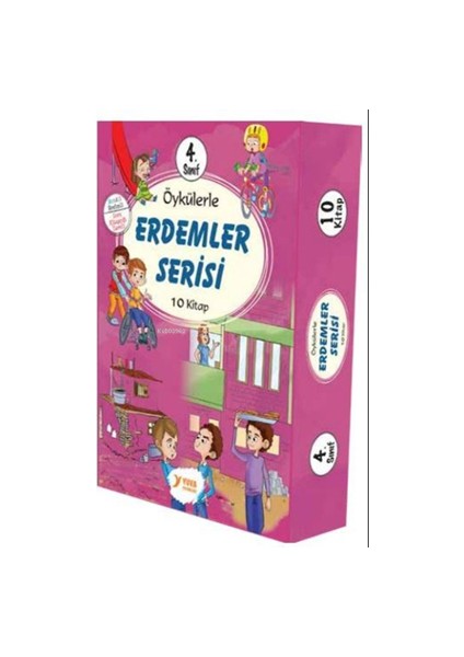 Öykülerle Erdemler Serisi 10 Kitap - Yuva Yayınları