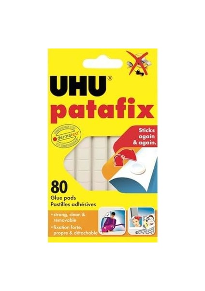 Uhu Patafix Ultra Güçlü Beyaz 80 Li