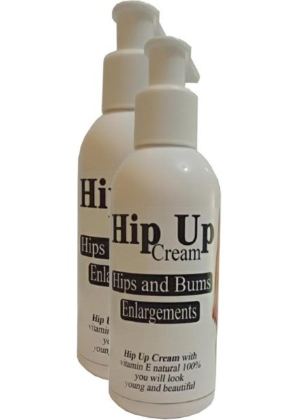 Hip Up Enlargement Kalca Toparlayıcı Sıkılaştırıcı Bakım Kremi 120 ml 2 Adet