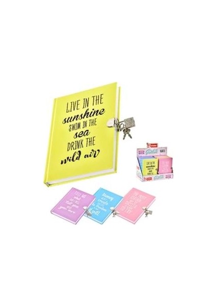 Mikro Kilitli Günlük GN-629