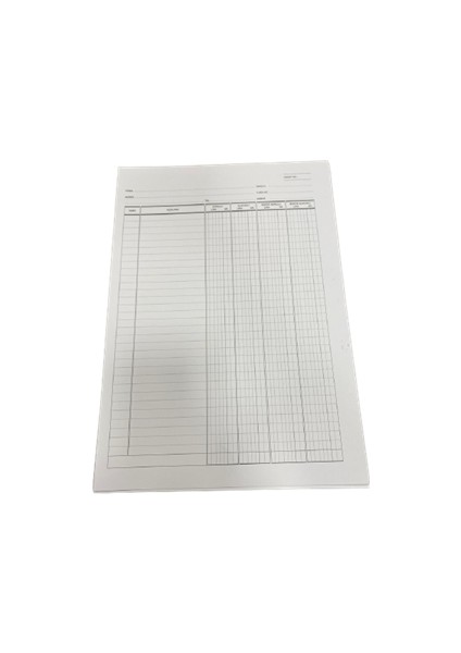 Aka A4 Cari Hesap Kartı Dikey 100"LÜ