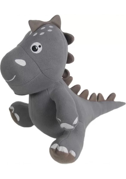 Dino Peluş Oyuncak Gri 40 cm