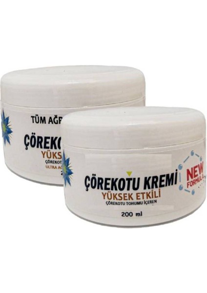 Çörekotu Yeni Formul Sırt Bel Fıt.ık Ağrı ve Masaj Kremi 200 ml 2 Adet