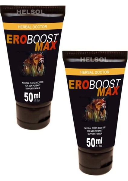 Eroboost Max Hareket.lendiricim Masaj Bakım Kremi 50 ml x 2 Adet