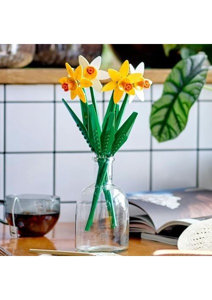 Botanicals Nergis 40747- Dekoratif, Koleksiyonluk ve Sergilenebilir Çiçek Modeli Yapım Seti (216 Parça) fiyatları