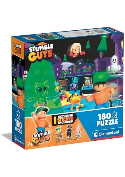 180 Parça Puzzle Süper Stumble Guys 4 modelleri