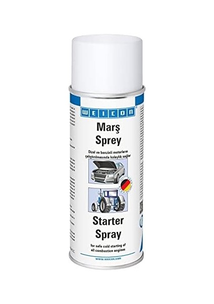 Marş Spreyi / 400 Ml/motorun Güvenli Çalışmasına Yardımcı Koruyucu/dizel ve Benzinli Tüm Motorlar Için fiyatları