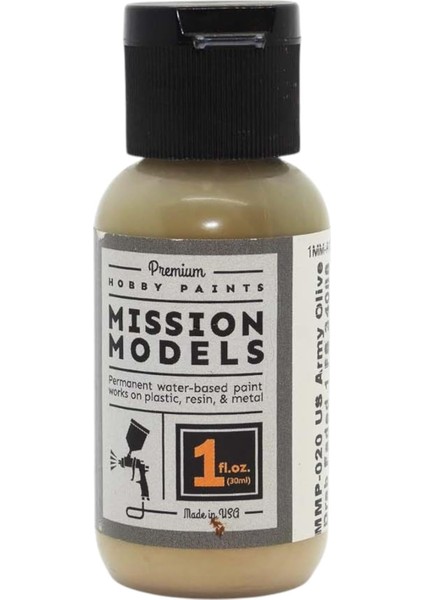 Models Misyon 30ML (1 Oz) Abd Ordusu Zeytin Çiçeği Soluk 1 Fs 34088 Modelleri MMP-020
