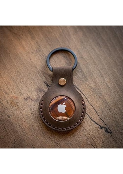 x Design Apple Airtag Anahtarlık Kılıf, Airtag Kılıf, Gerçek Deri Airtag Kılıfı, Airtag Deri Anahtarlık, S Takip Cihazı, Kaliteli Airtag Kılıf, Orijinal Deri Airtag Kılıf (Kestane - Koyu Kahverengi) fiyatları