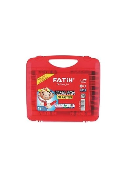Fatih 18 Renk Pastel Boya Kıng Sıze Çantalı 50360
