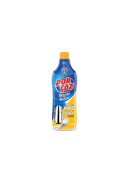 Porçöz 1000 ml Pas ve Kireç Çözücü