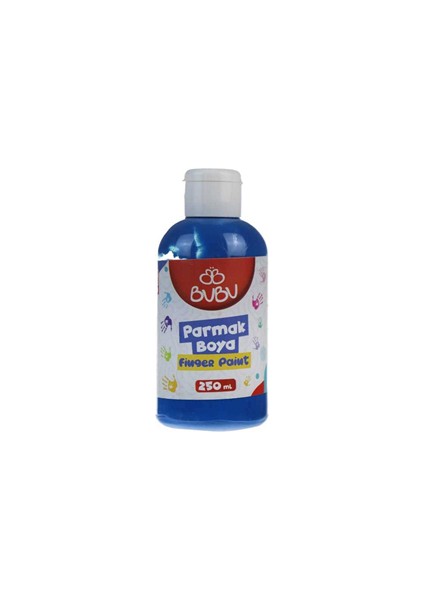 Bubu 250 ml Parmak Boyası Mavi PAR012