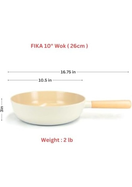 Fika Alüminyum Döküm Wok Tava 26CM modelleri
